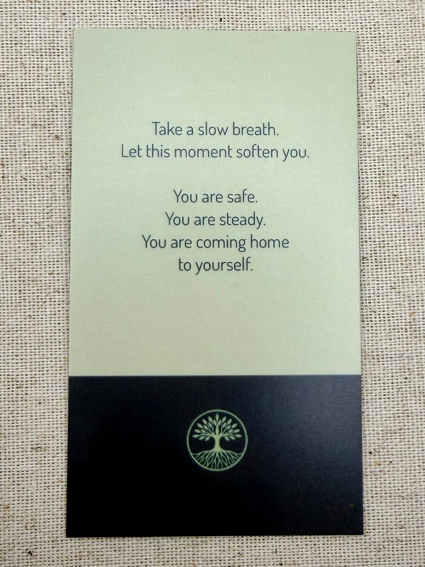 Inner Calm Gift Set — Lavender Soap, Amethyst Stone & Affirmation Card