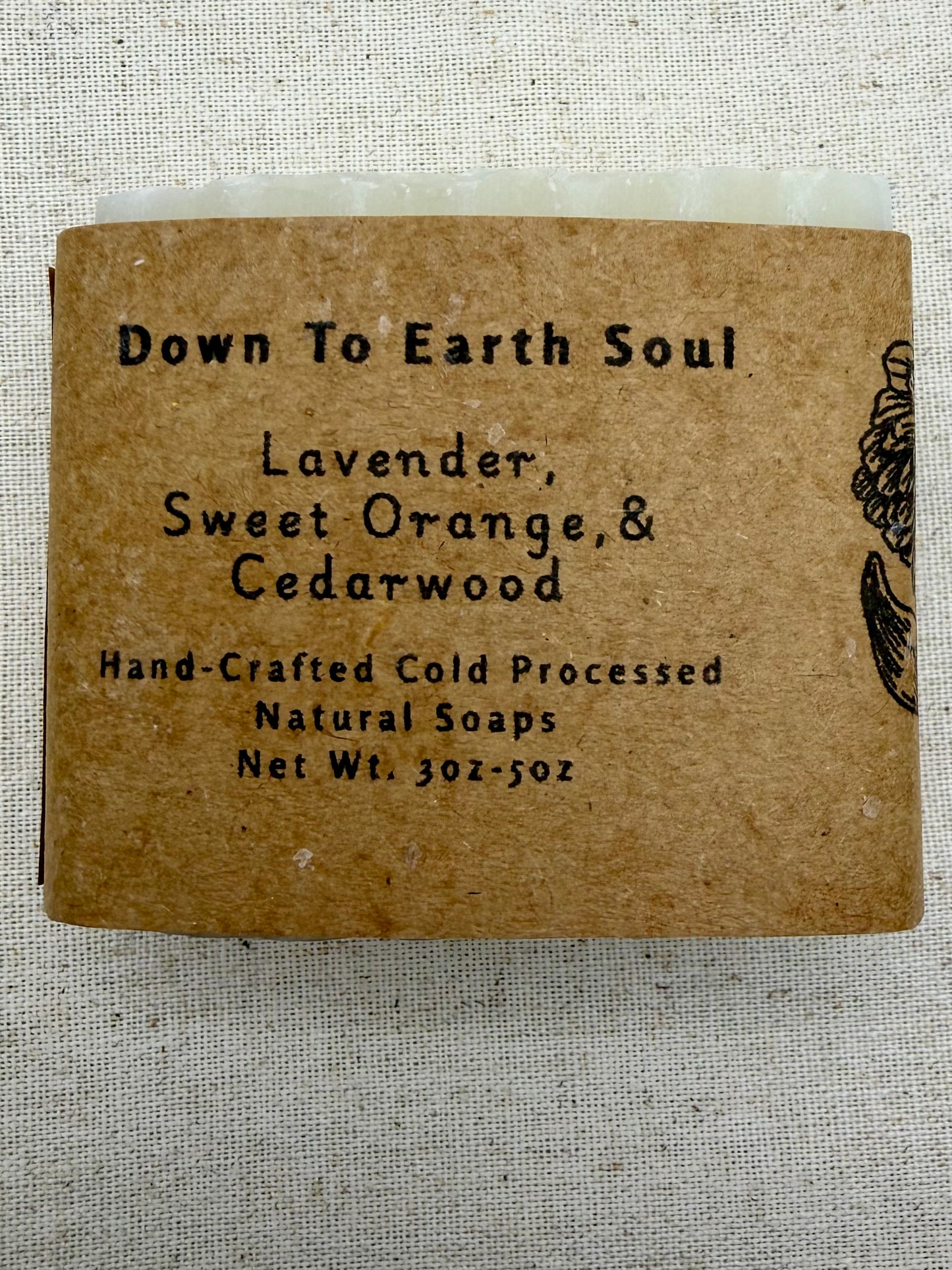 Inner Calm Gift Set — Lavender Soap, Amethyst Stone & Affirmation Card